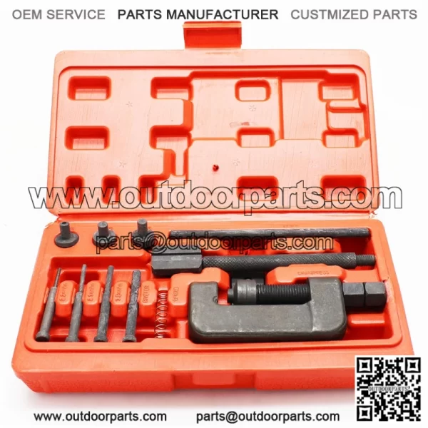 ATV/Bike/Motorcycle Chain Cutter Breaker Riveting Rivet Tool Set 420-630 Chain