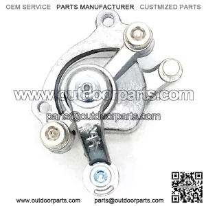Silver Brake Caliper with Right Arm for Scooters & Mini Bikes