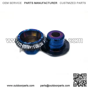 Retrofit anti-fall cup for electric motorcycle front shock absorber