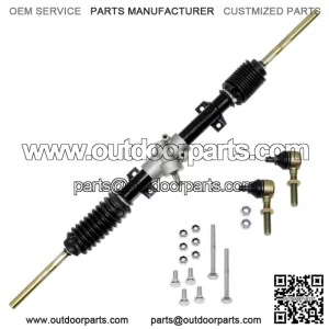 Rack And Pinion W/Tie Rod Ends for John Deere Am147822 Am142162 Am137703