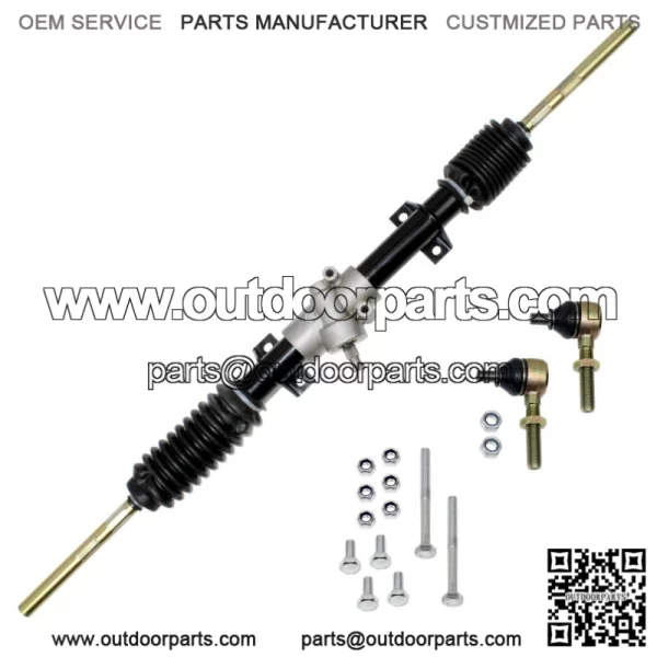 Rack And Pinion W/Tie Rod Ends for John Deere Am147822 Am142162 Am137703