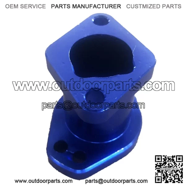 48mm blue Aluminum Racing Intake Manifold For Predator 212cc GX200 196cc Mini Bike Go Kart - Image 4