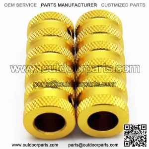 CNC motorcycle pedal  (gold)