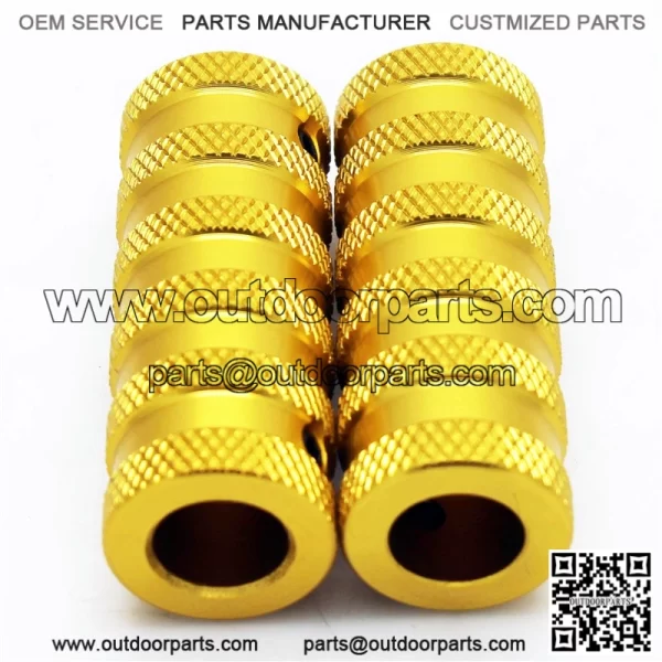 CNC motorcycle pedal  (gold)