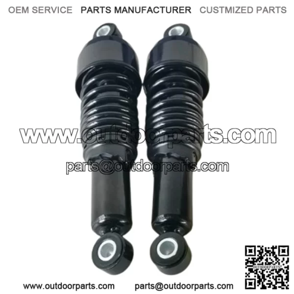 Black 11" Replacement Shocks Rear Suspension for Harley Touring 85-19 (Fits: Harley-Davidson) - Image 2
