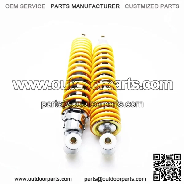 Yellow Front Shocks Absorber Springs replaces OEM Yamaha Banshee 3GG-23350-20-36 - Image 2