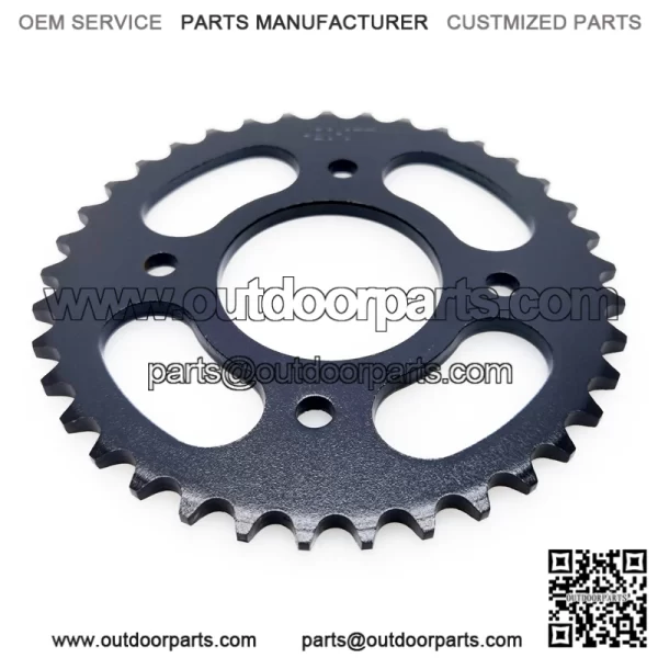 58mm 37T 420 Chain Rear Sprocket For 50cc 125cc 150cc ATV Pit Dirt Bike Coolster