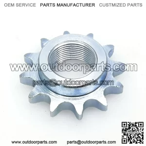 12T #420 Silver Sprocket