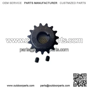 15 Tooth 35 Chain 5/8" Bore Torque Converter Sprocket 2194