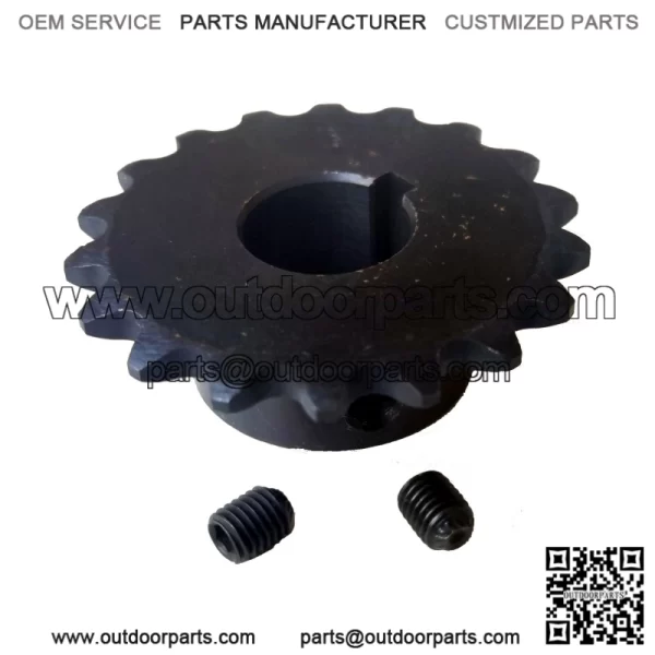 18T Tooth #35 Sprocket Gear with 3/4" Bore for Jackshaft Mini Bike Go Kart - NEW (T shape) - Image 4
