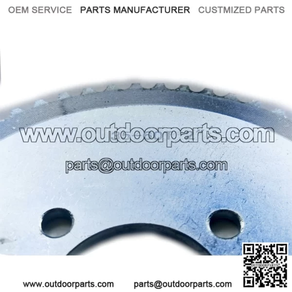 60 Tooth Go Cart/Mini Bike Sprocket - Steel 4 Hole 2" bore For #35 Chain / 469 - Image 4