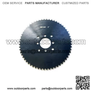 60T 2" #420 8 Hole (Black) Sprocket