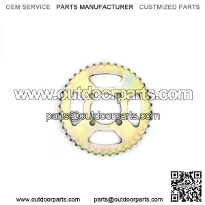 40T 40mm #35 Plated Four Side Hollow Out Sprocket