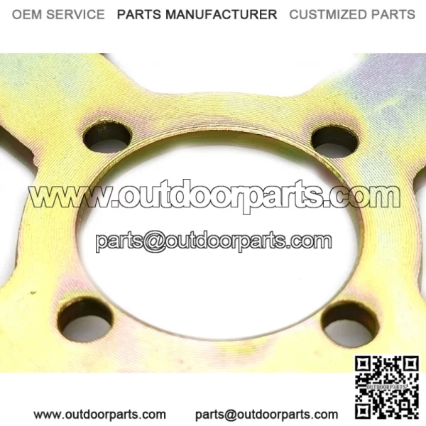 40T 40mm #35 Plated Four Side Hollow Out Sprocket - Image 4