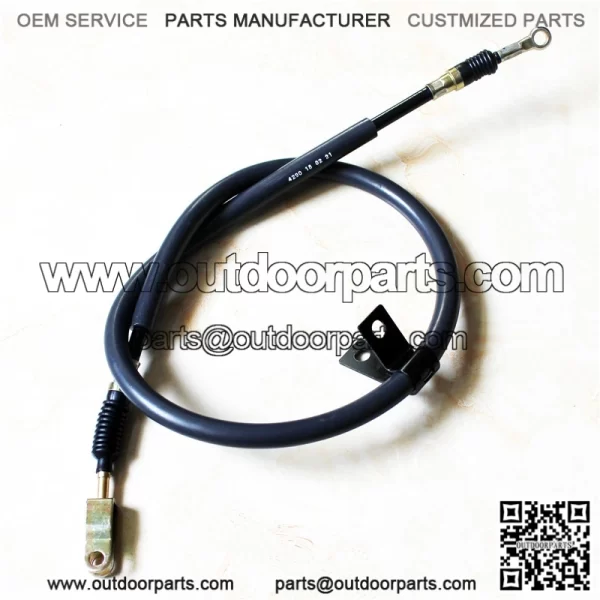 Yamaha G8/G14 Gas and G16/G19 Electric Golf Cart 43-1/4?? Driver Side Brake Cable