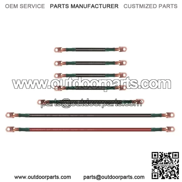RAParts Battery Cable Kit Fits EZGO Txt / Medalist 1994-UP 36 & 48V 25972-G32 Golf Cart 25972-G40