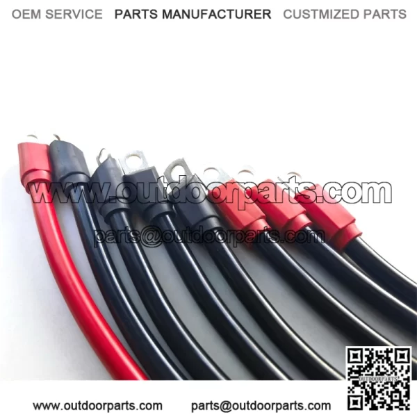 RAParts Battery Cable Kit Fits EZGO Txt / Medalist 1994-UP 36 & 48V 25972-G32 Golf Cart 25972-G40 - Image 3