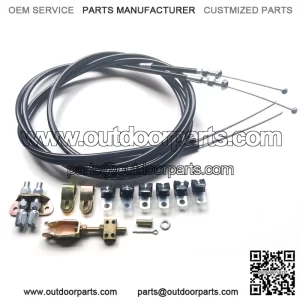 330-9371 Emergency Brake Cable Kit Floor Mount Parking Disc Drum