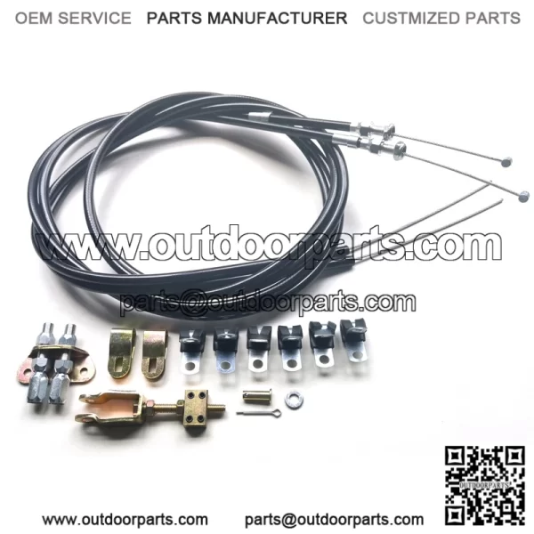 330-9371 Emergency Brake Cable Kit Floor Mount Parking Disc Drum