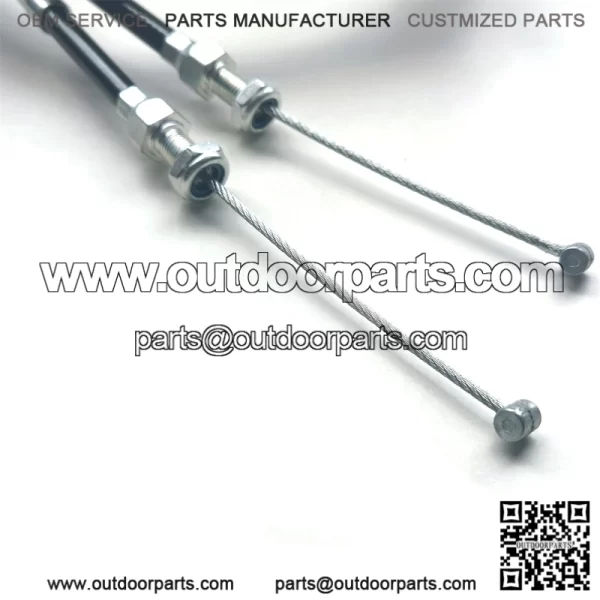 330-9371 Emergency Brake Cable Kit Floor Mount Parking Disc Drum - Image 4