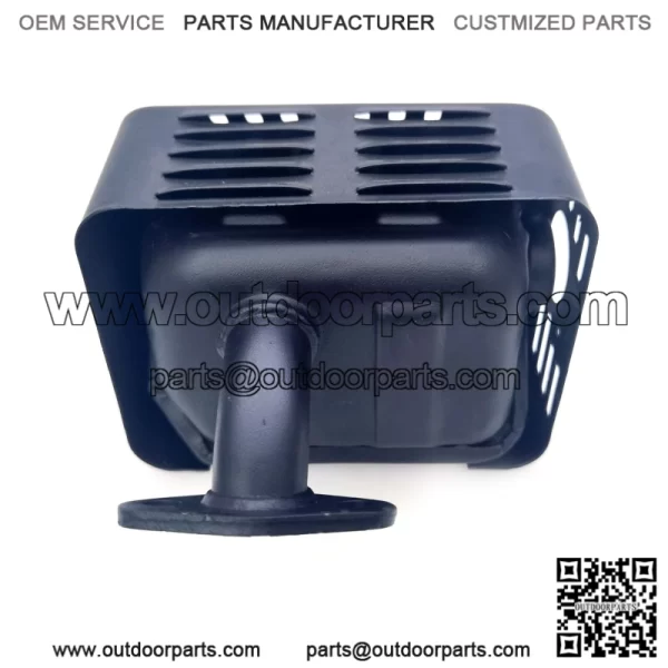 Replacement Gx160 5.5hp Gx200 6.5hp Muffler Exhaust Assembly with Exhaust-U type with holes - Image 3