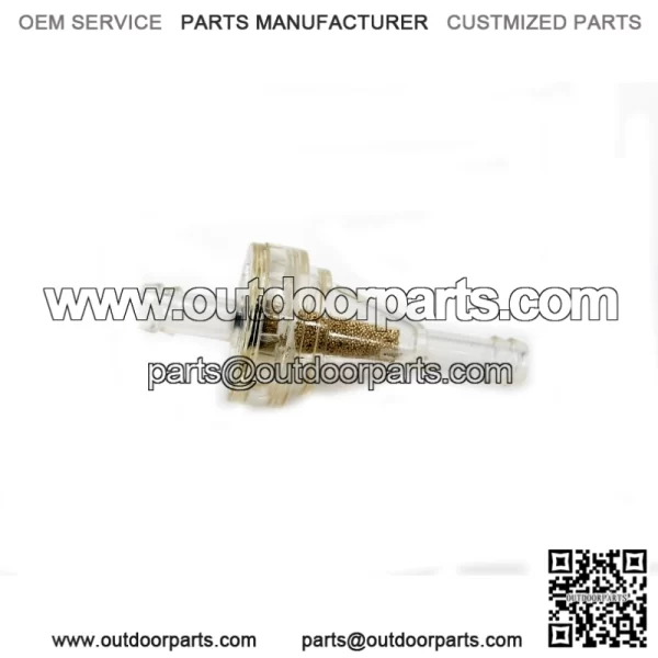1/4" Clear Fuel Filter
