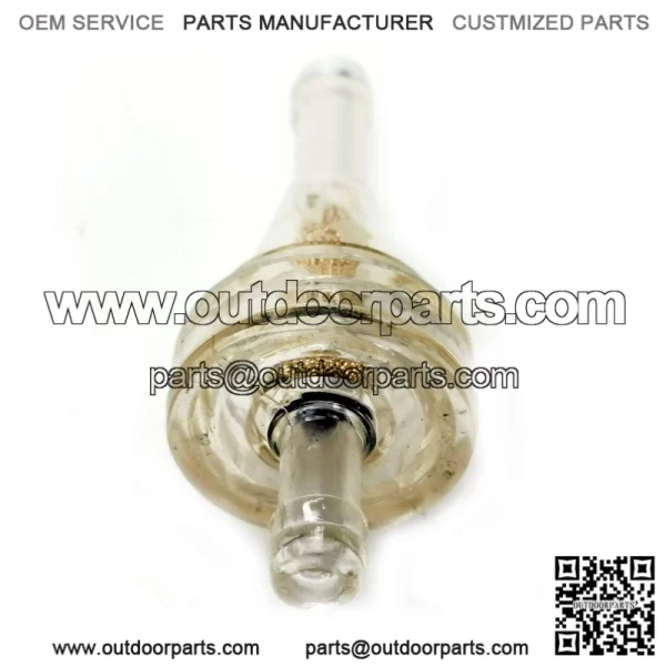 1/4" Clear Fuel Filter - Image 3