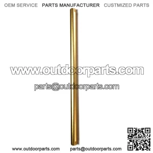 12mmx268mm golden aluminum shaft