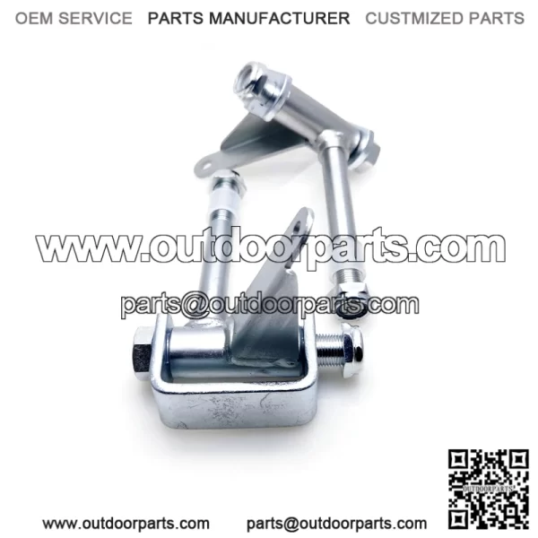 right left steering spindle bracket set 5/8" axle kingpin 4-1/2" long - Image 2