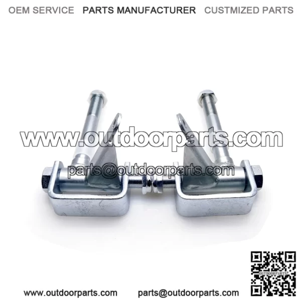 right left steering spindle bracket set 5/8" axle kingpin 4-1/2" long - Image 4