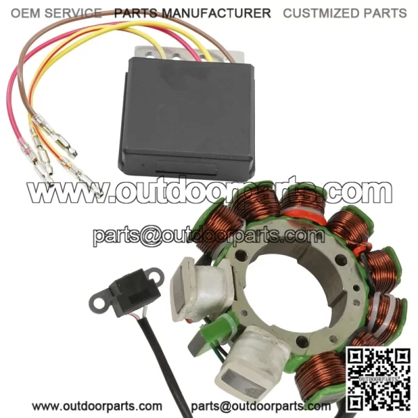 Polaris Scrambler 500 1997-2000 Stator & Regulator Rectifier - Image 5