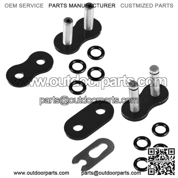 Polaris Scrambler 500 4X4 1997-2012 Black O-Ring Drive Chain - Image 5