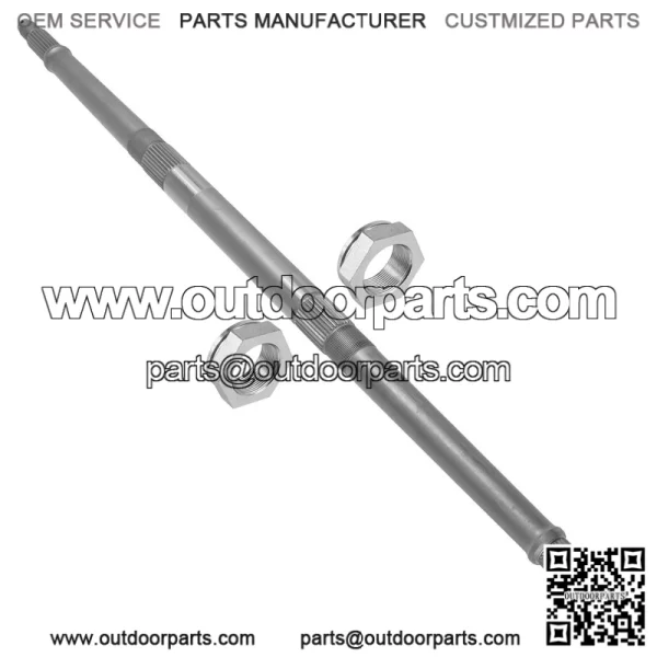 Polaris Scrambler 400/500 2X4/4X4 2002 Rear Axle Shaft w/Nut - Image 5